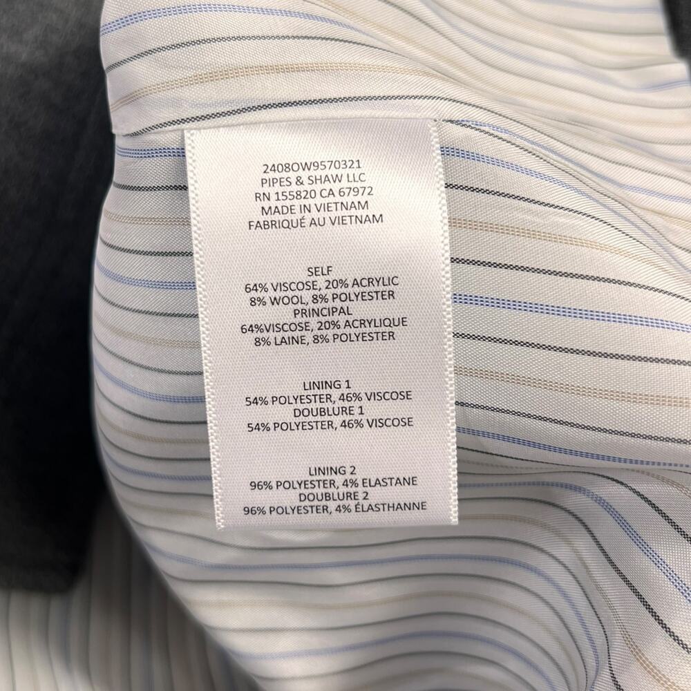 Veronica Beard Conneley Crop Trench Coat Size XL NEW - Picture 6 of 8